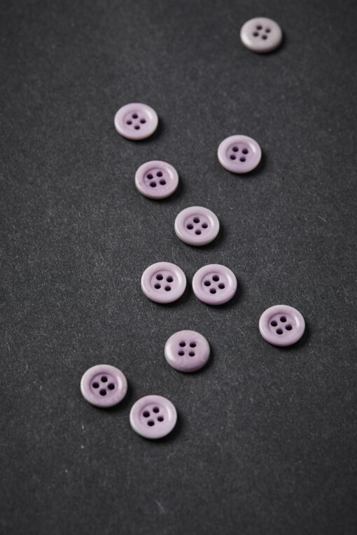 Frame Corozo Button, 11 mm by meet Milk in Purple Haze