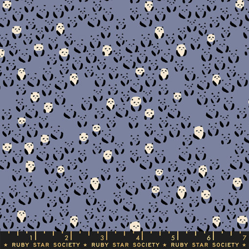Stoff Darlings 2 Panda Denim by Ruby Star Society