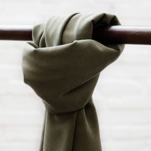 soft stretch twill khaki