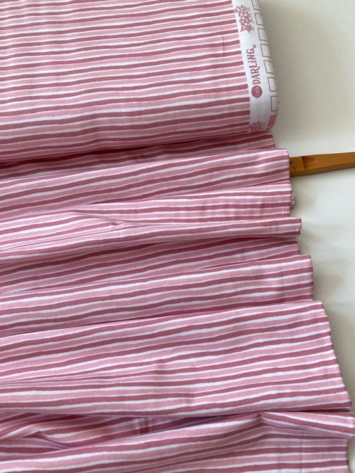 Ringeljersey, White and pink stripes