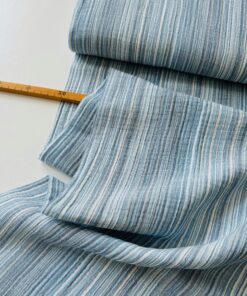 Double Gauze Striped blue