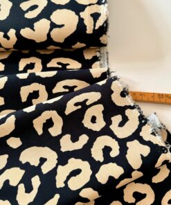 Cotton Canvas Leopard