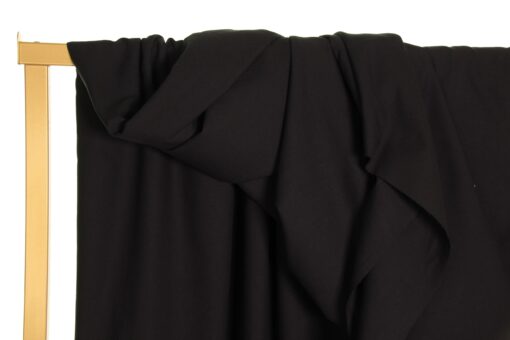 Black organic cotton poplin, Atelier Jupe – Bild 3