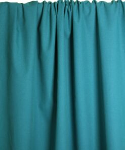 Emerald green organic cotton poplin, Atelier Jupe
