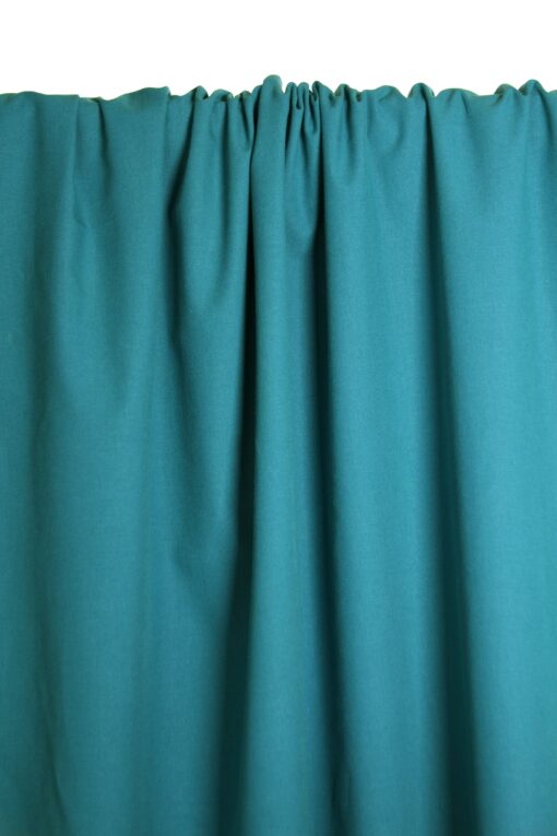 Emerald green organic cotton poplin, Atelier Jupe