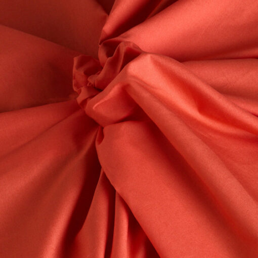 Poplin Poppy Tangerine Fabric, Atelier Brunette – Bild 3