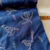 +HAyU Fabric Bird Embroidered Cotton Linen Sheeting