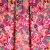 Fuchsia and green flower viscose, Atelier Jupe