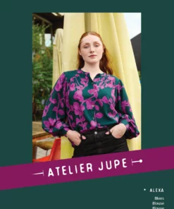 Alexa blouse, Schnittmuster Atelier Jupe