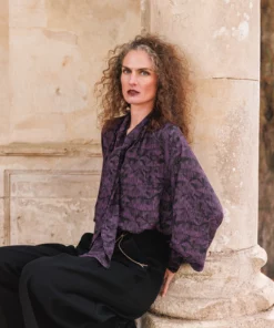 Alternative view of Violette, Schnittmuster Bluse, Singulière par Cousette