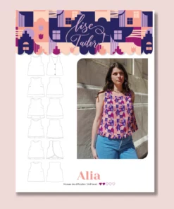 Top Alia, Schnittmuster Lise Tailor