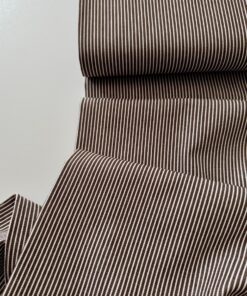 Alternative view of Denim Stripe, Chocolat - Ecru