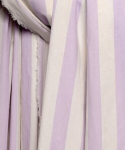 Alternative view of Stripes Jelly Purple Fabric, Atelier Brunette