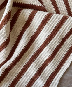 Pepita Strick - Baumwollstrick mit Streifen - Atelier 27