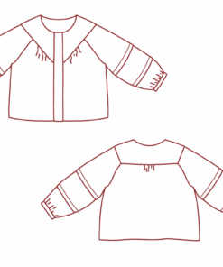 Phoebe blouse, Schnittmuster, Atelier Jupe – Bild 3