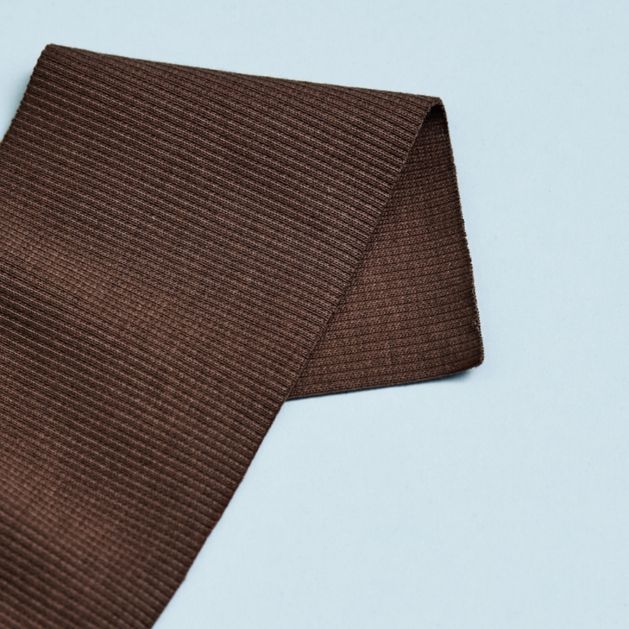 Organic 2x1 Rib in Dust Brown von mind the MAKER®