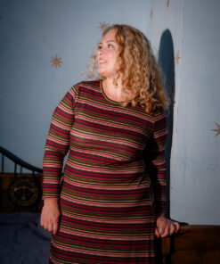 Alternative view of Velvet Stripes Jersey, by Lise Tailor
