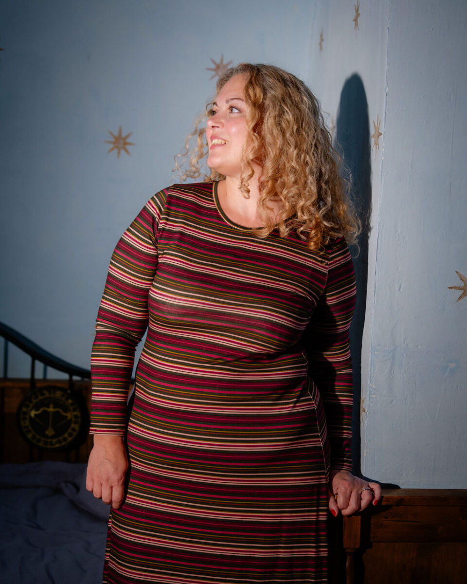 Velvet Stripes Jersey, by Lise Tailor – Bild 2