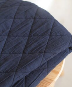 Steppstoff Karla Quilt, Blue melange, mind the MAKER®