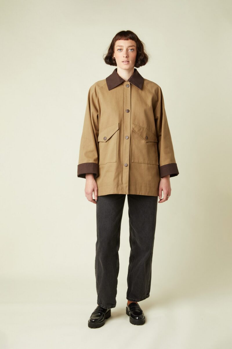 Papierschnittmuster Jacke, La Barn Jacket, Atelier Brunette