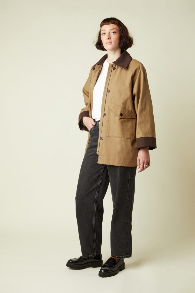 Papierschnittmuster Jacke, La Barn Jacket, Atelier Brunette – Bild 2