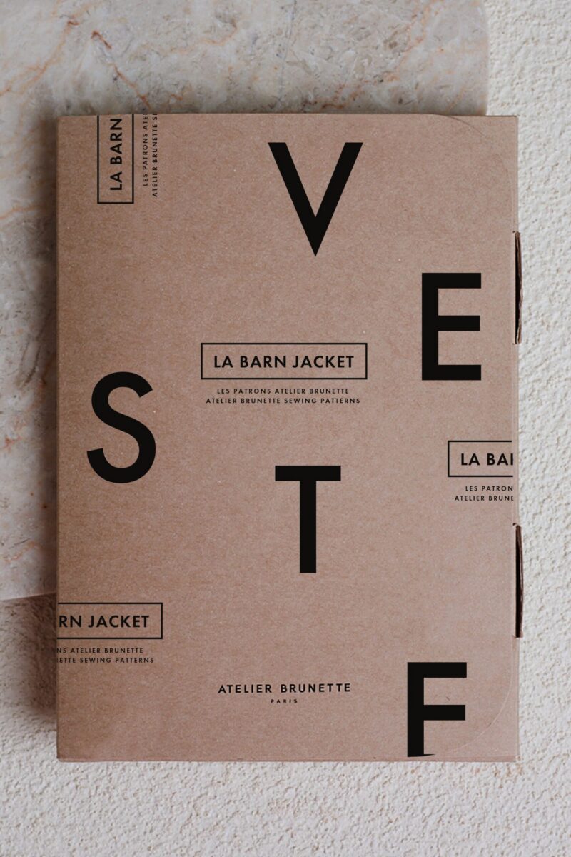 Papierschnittmuster Jacke, La Barn Jacket, Atelier Brunette – Bild 5